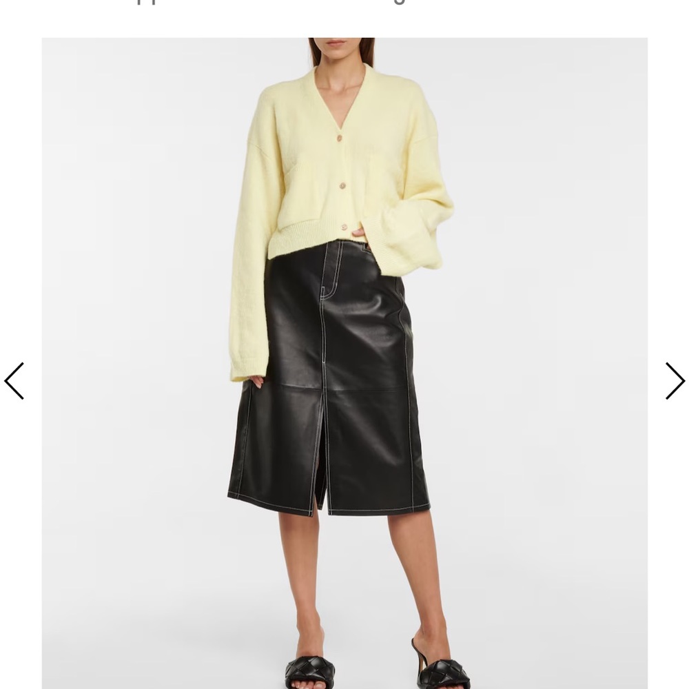 Nanushka Effie cropped cardigan